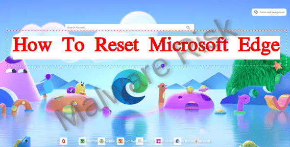 how to reset microsoft edge