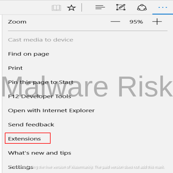 select extensions edge